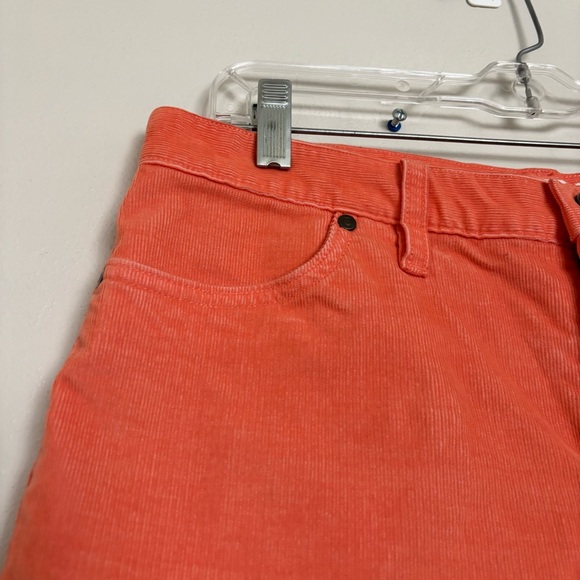 Carve Designs Oahu Corduroy Cut Off Shorts Size 4 Orange Beach Summer Casual - Picture 4 of 9